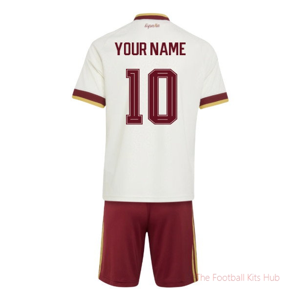 2026/27 Spain Away Youth Kit Your Name