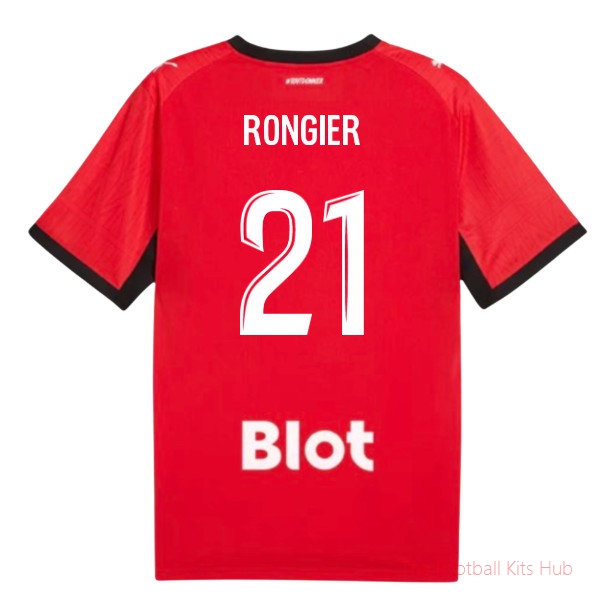 2026/27 Stade Rennais Home Shirt Rongier 21