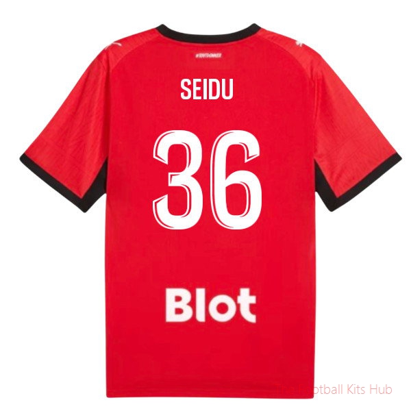 2026/27 Stade Rennais Home Shirt Seidu 36