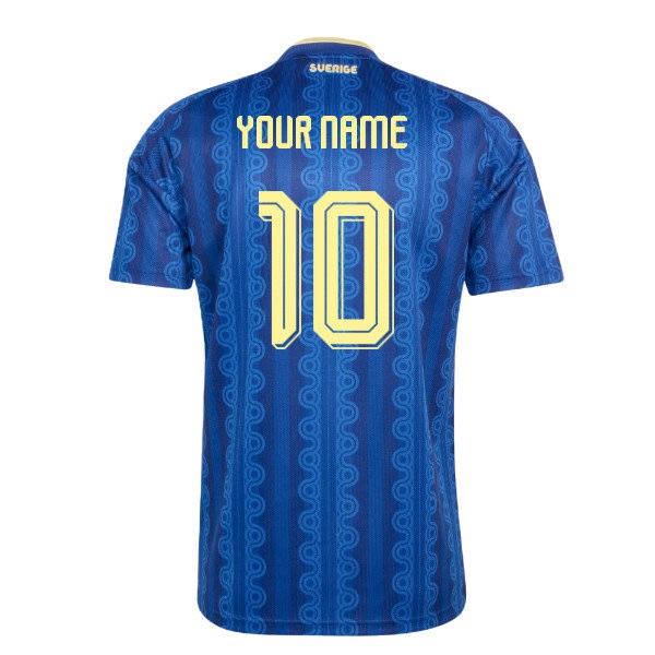 2026/27 Sweden Shirt Name) Away (Your