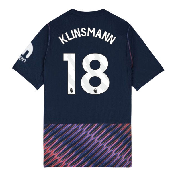 2026/27 Tottenham Aero Fit Shirt Away Authentic Kit (Klinsmann 18)