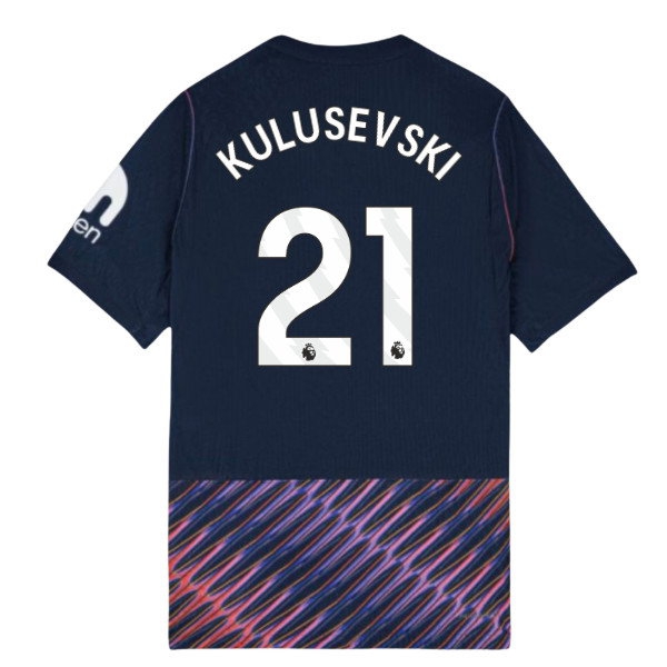 2026/27 Tottenham Aero Fit Shirt Away Authentic Kit (Kulusevski 21)