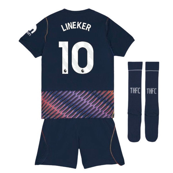 2026/27 Tottenham Little Mini Kit Away Kids Uniform (Lineker 10)