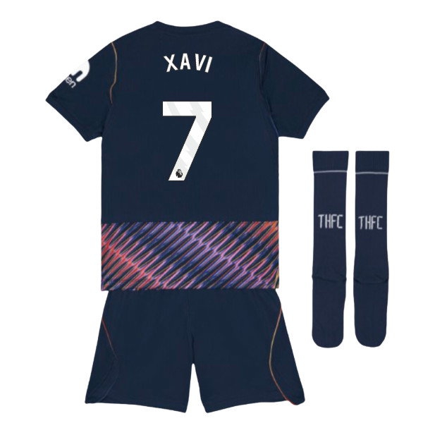 2026/27 Tottenham Little Mini Kit Away Kids Uniform (Xavi 7)
