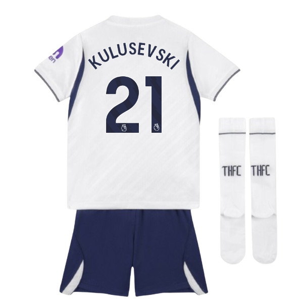 2026/27 Tottenham Mini Kit Home Kit (Kulusevski 21)