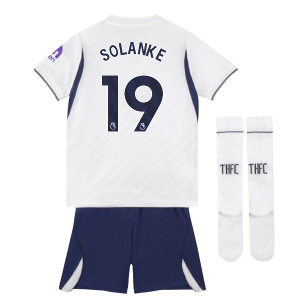 2026/27 Tottenham Mini Kit Home Kit (Solanke 19)