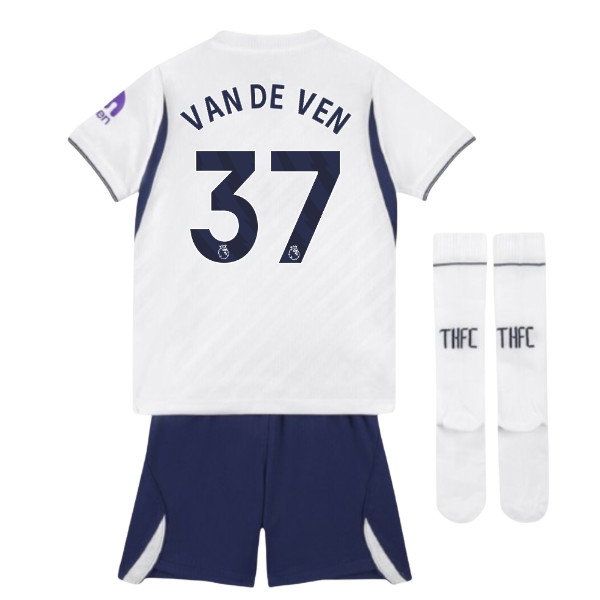2026/27 Tottenham Mini Kit De Ven Home Uniform (Van 37)