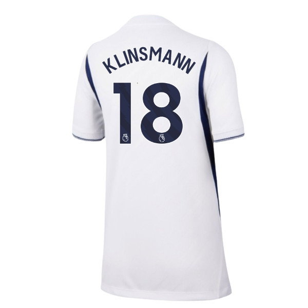 2026/27 Tottenham Shirt Home (Kids) (Klinsmann 18)