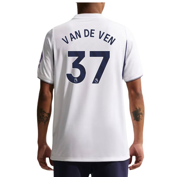 2026/27 Tottenham Shirt De Ven Home Uniform (Van 37)