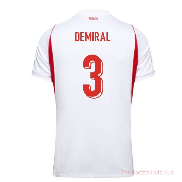 2026/27 Turkey Away Shirt Demiral 3