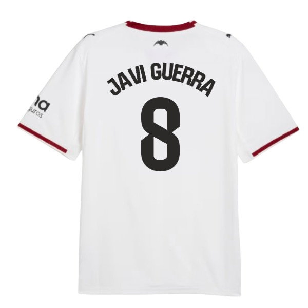 2026/27 Valencia Shirt Guerra Home Kit (Javi 8)