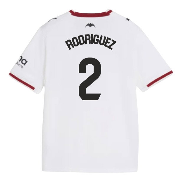 2026/27 Valencia Shirt Home (Kids) (Rodriguez 2)