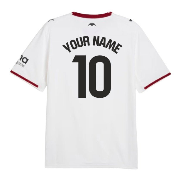 2026/27 Valencia Shirt Name) Home (Your