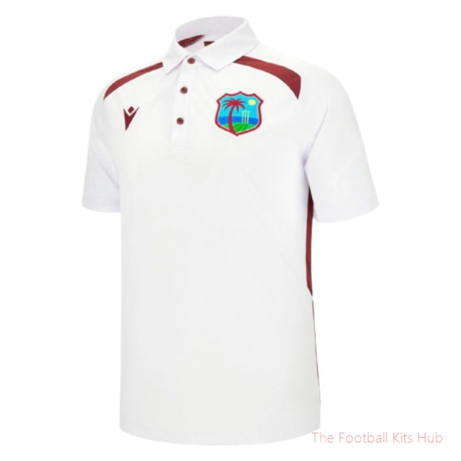 2026 CWI West Indies Cricket Matchday Test Shirt White