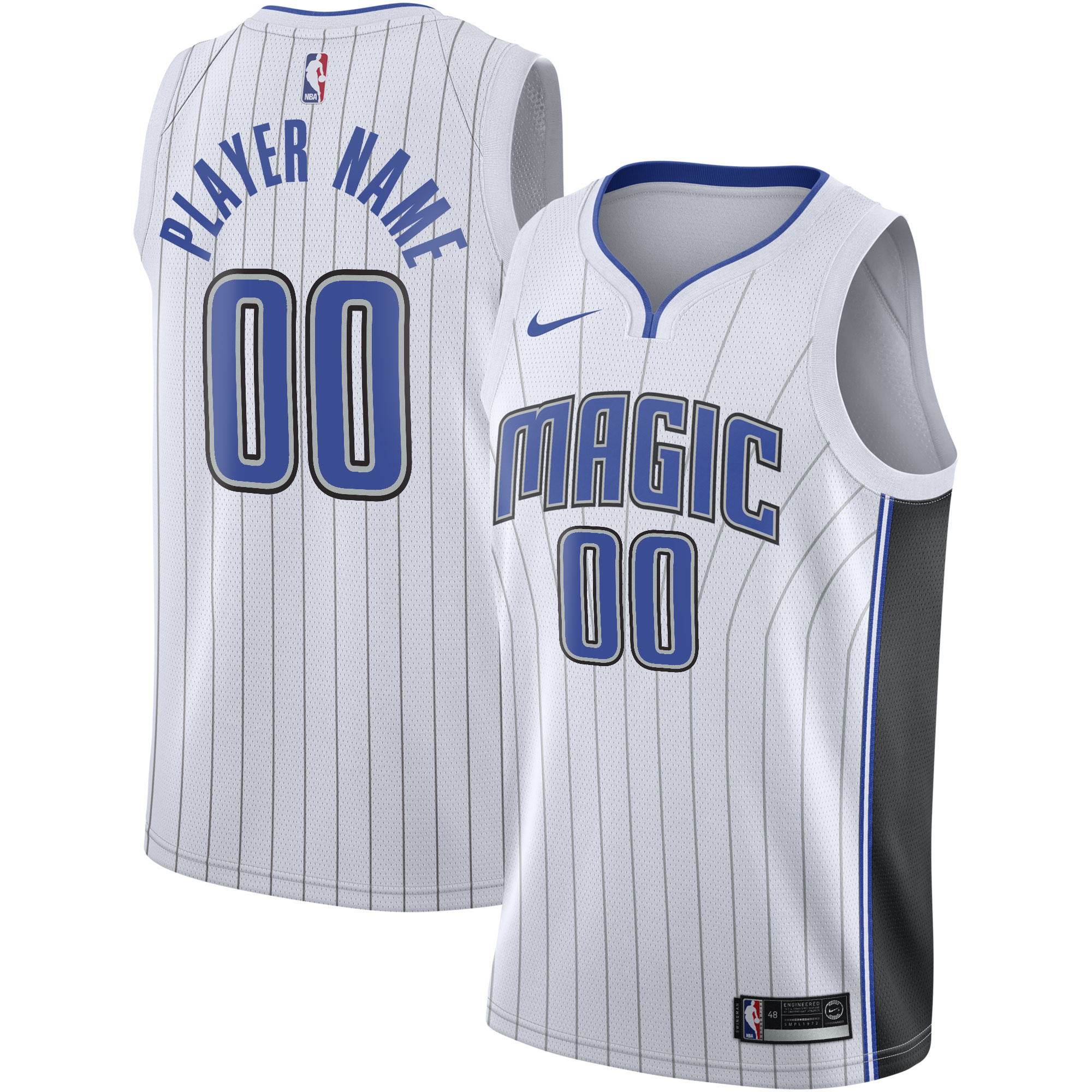 Orlando Magic NBA Jersey 2020/21 - White | FanWearStyle