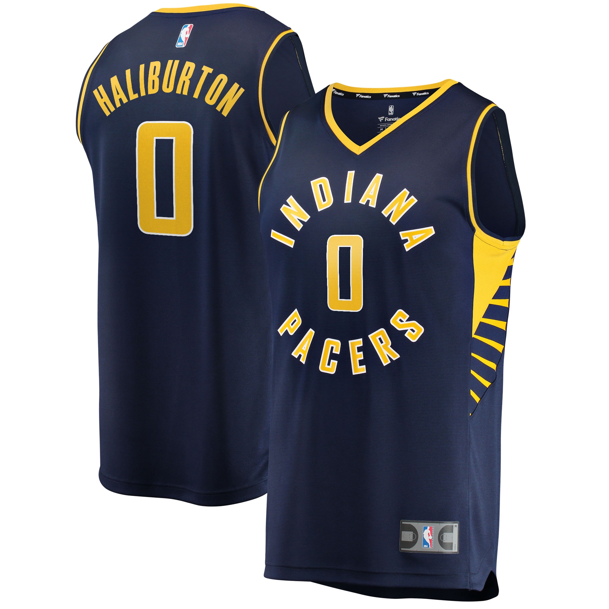 Tyrese Haliburton NBA Jersey 2021/22 - Navy | FanWearStyle