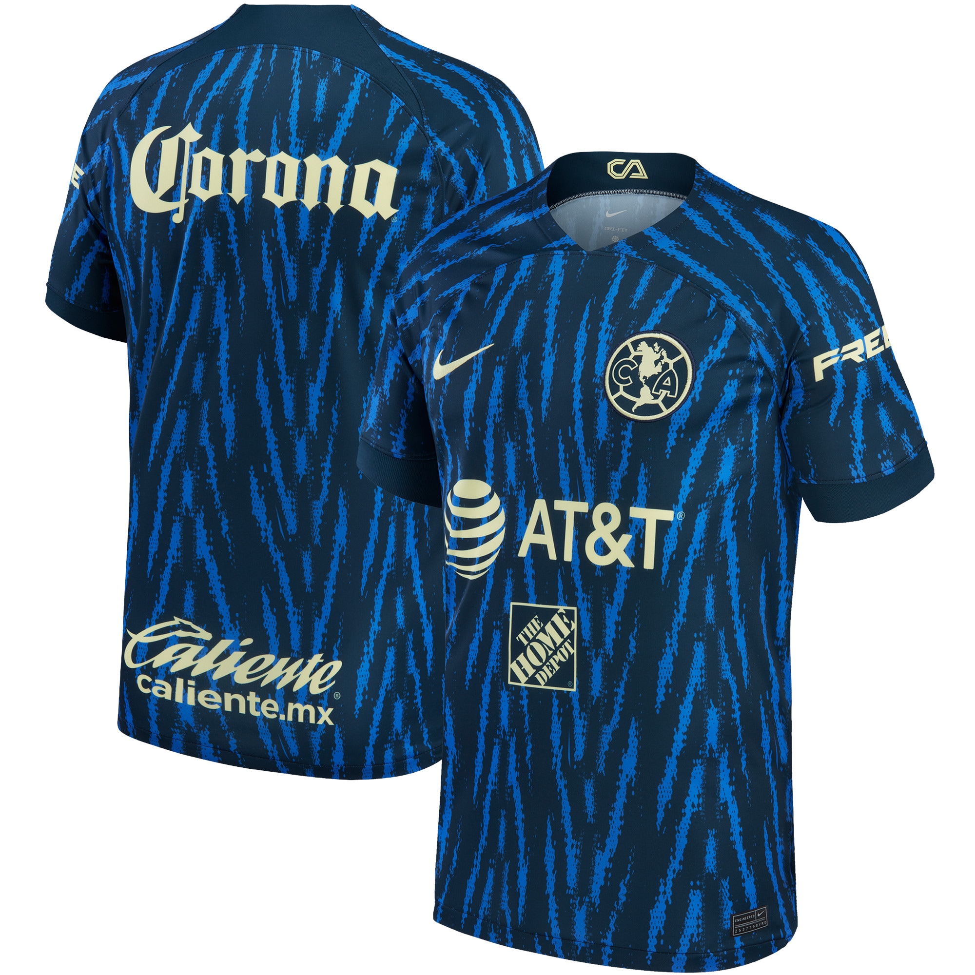 Club America Away Jersey 2022/23 - Blue | FanWearStyle