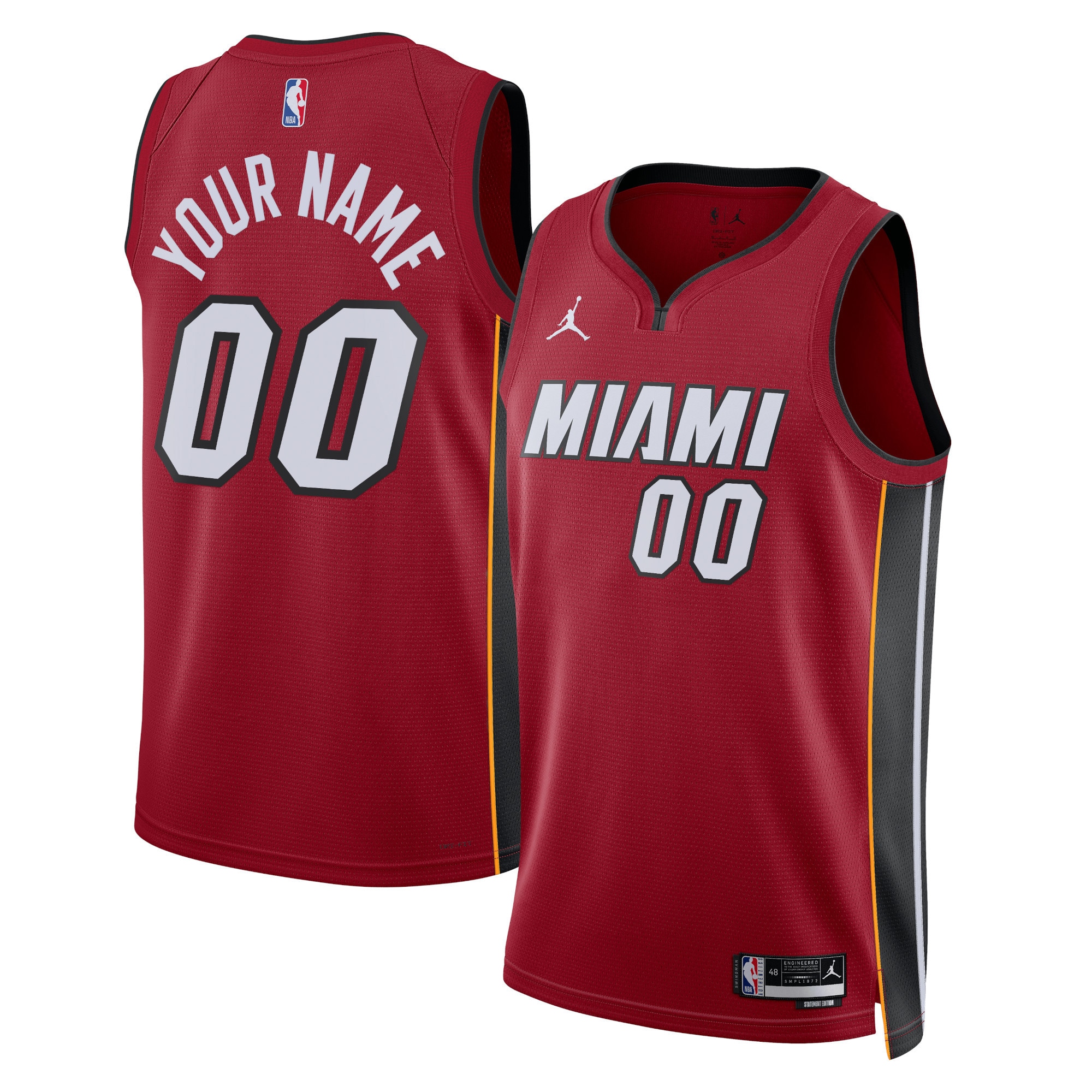 Miami Heat NBA Jersey 2022/23 - Red | FanWearStyle