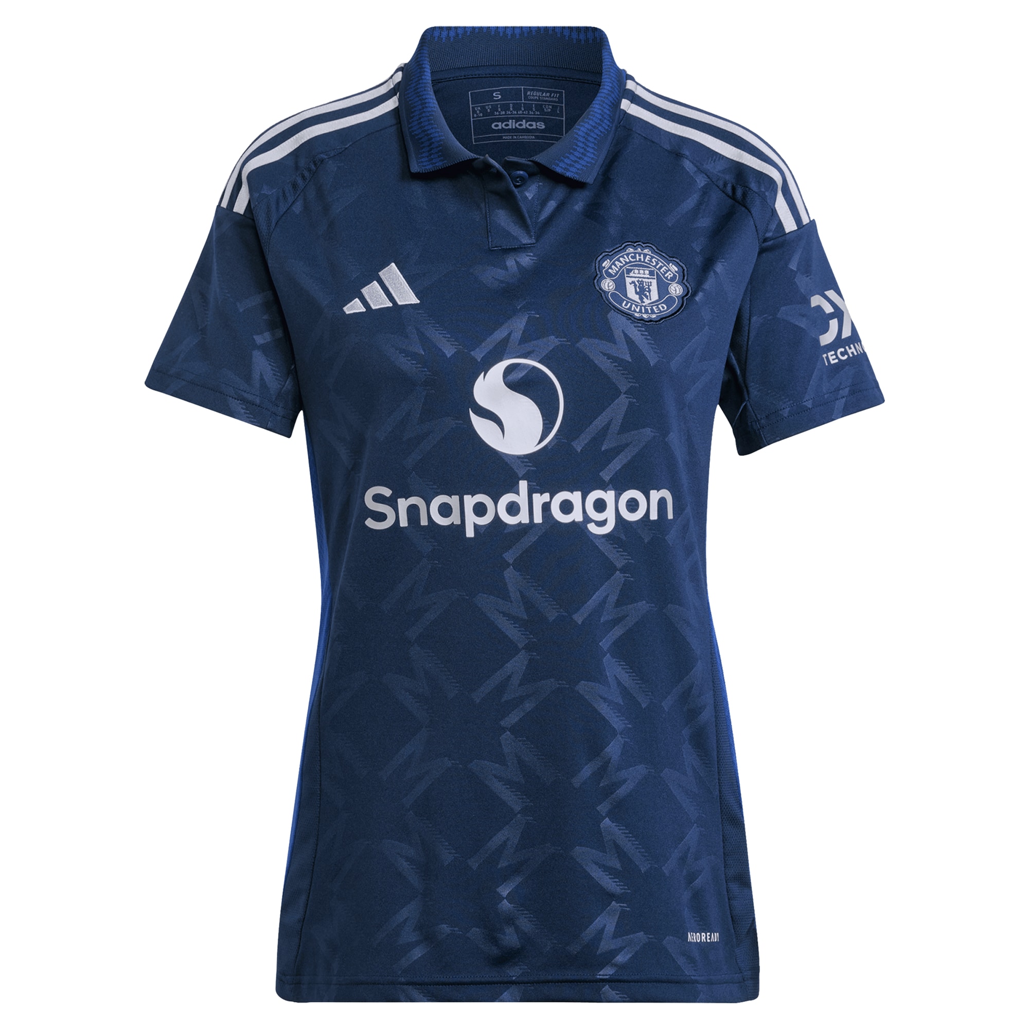 Marcus Rashford Manchester United Women's 2024/25 Away Replica Player Jersey - Navy - angle 4
