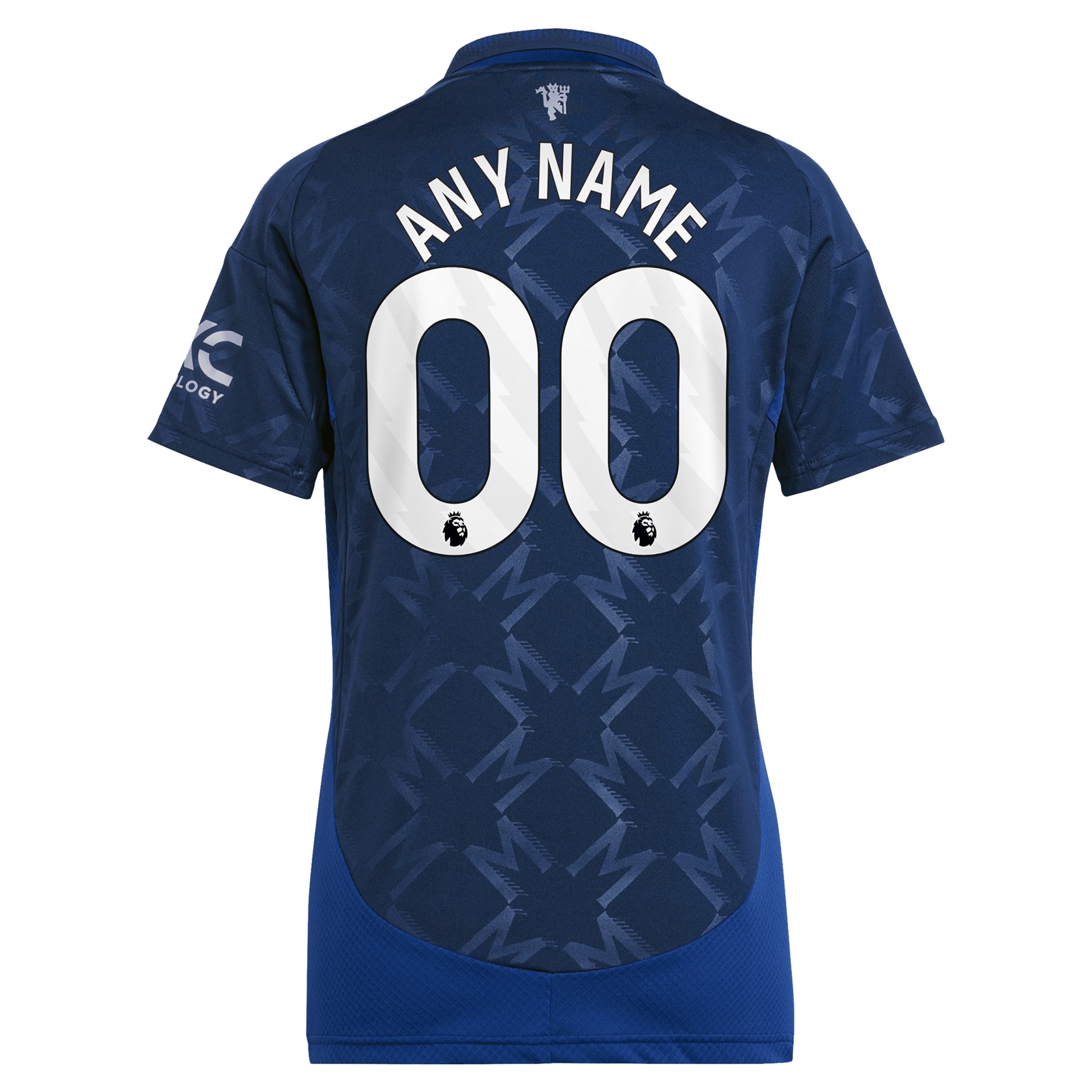 Manchester United Women's 2024/25 Away Replica Custom Jersey - Navy - angle 5