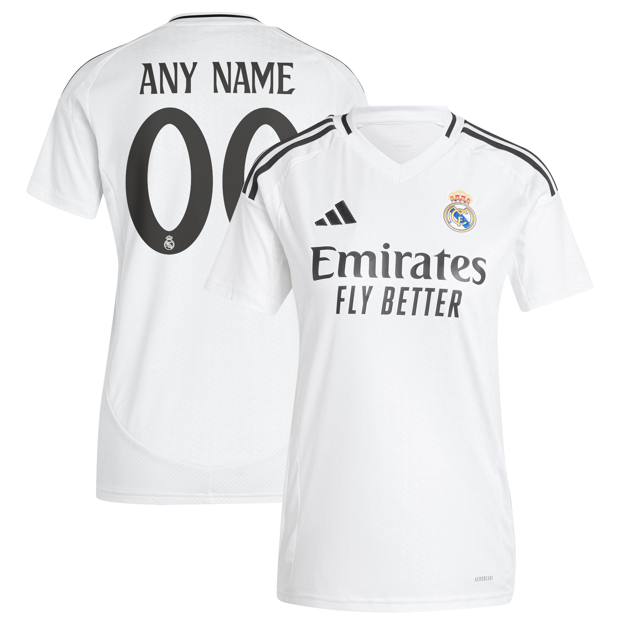 Real Madrid Home Soccer Jersey 2024/25 - White | FanWearStyle