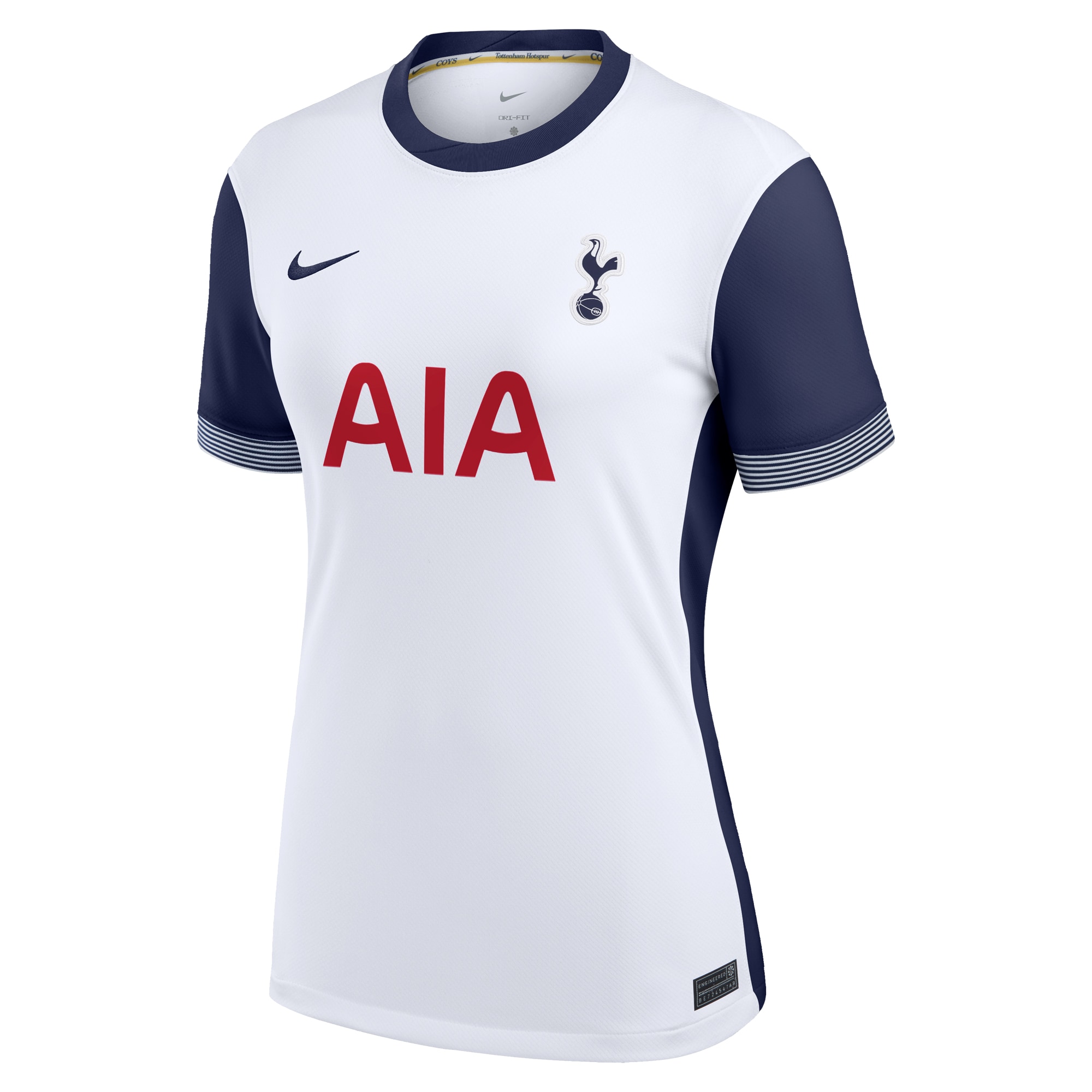 Son Heung-Min Tottenham Hotspur Women's 2024/25 Home Replica Player Jersey - White - angle 4