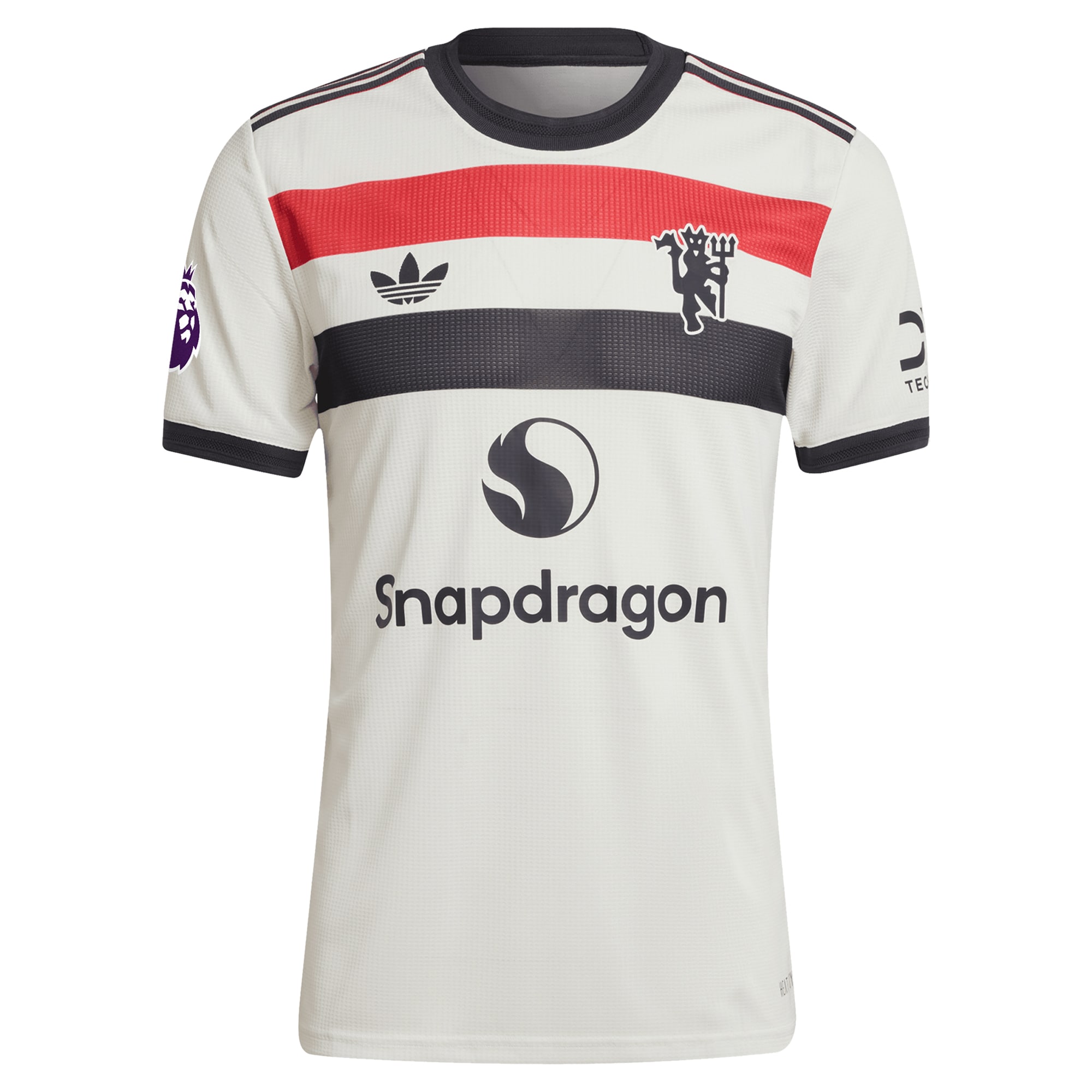 Alejandro Garnacho Manchester United Originals 2024/25 Third Jersey - Cream - angle 4
