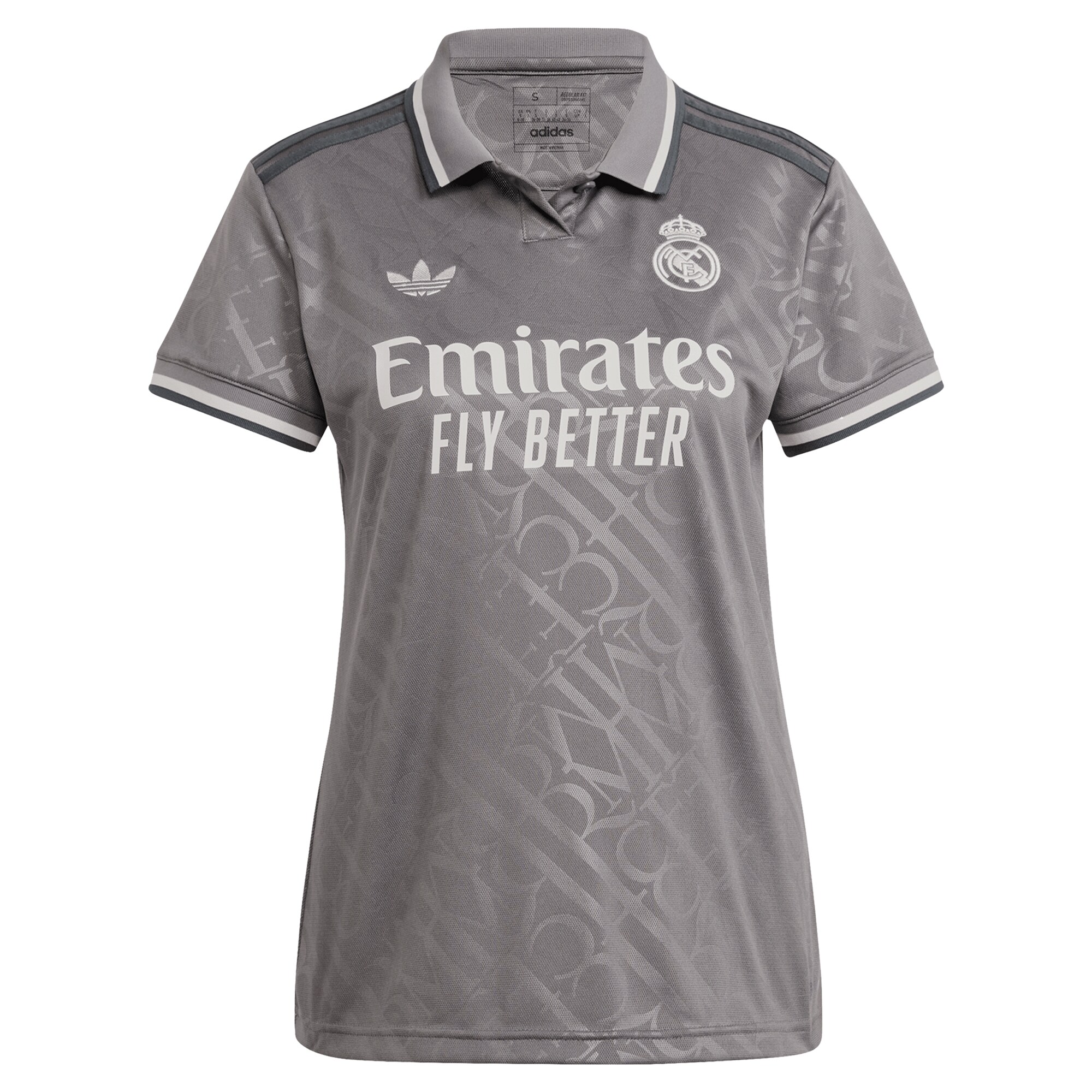 Jude Bellingham #5 Real Madrid Originals Women's 2024/25 Third Replica Player Jersey - Charcoal - angle 4
