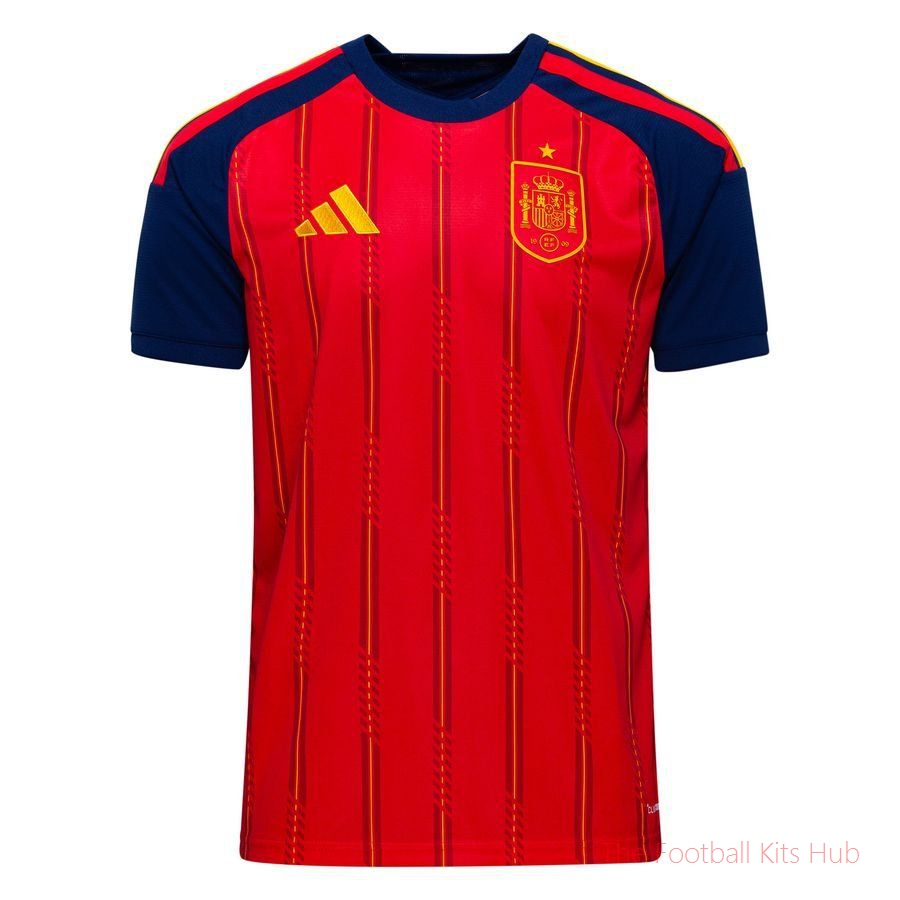 Spain Home Shirt World Cup 2026 Kids (Your Name)