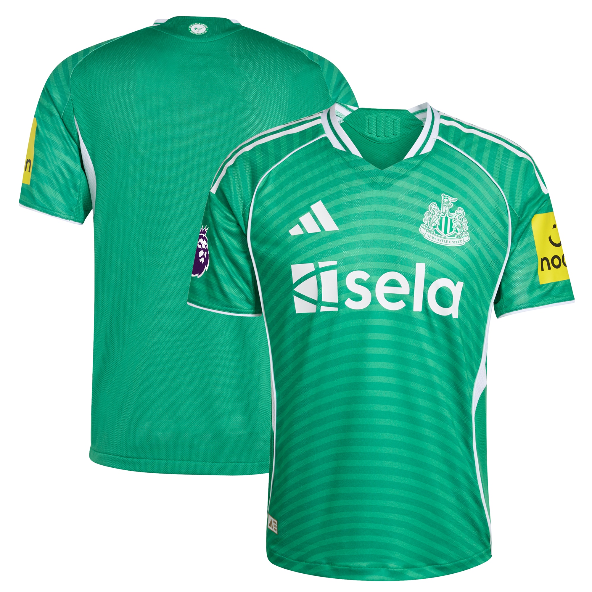 Women's Newcastle United 2025/26 Away Authentic Jersey with Patch - Green | FanWearStyle