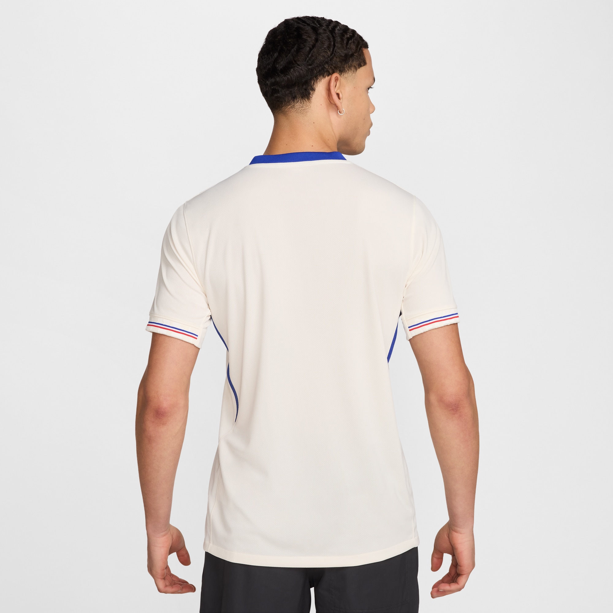 France Women's National Team 2025/26 Away Replica Jersey - Cream - angle 7