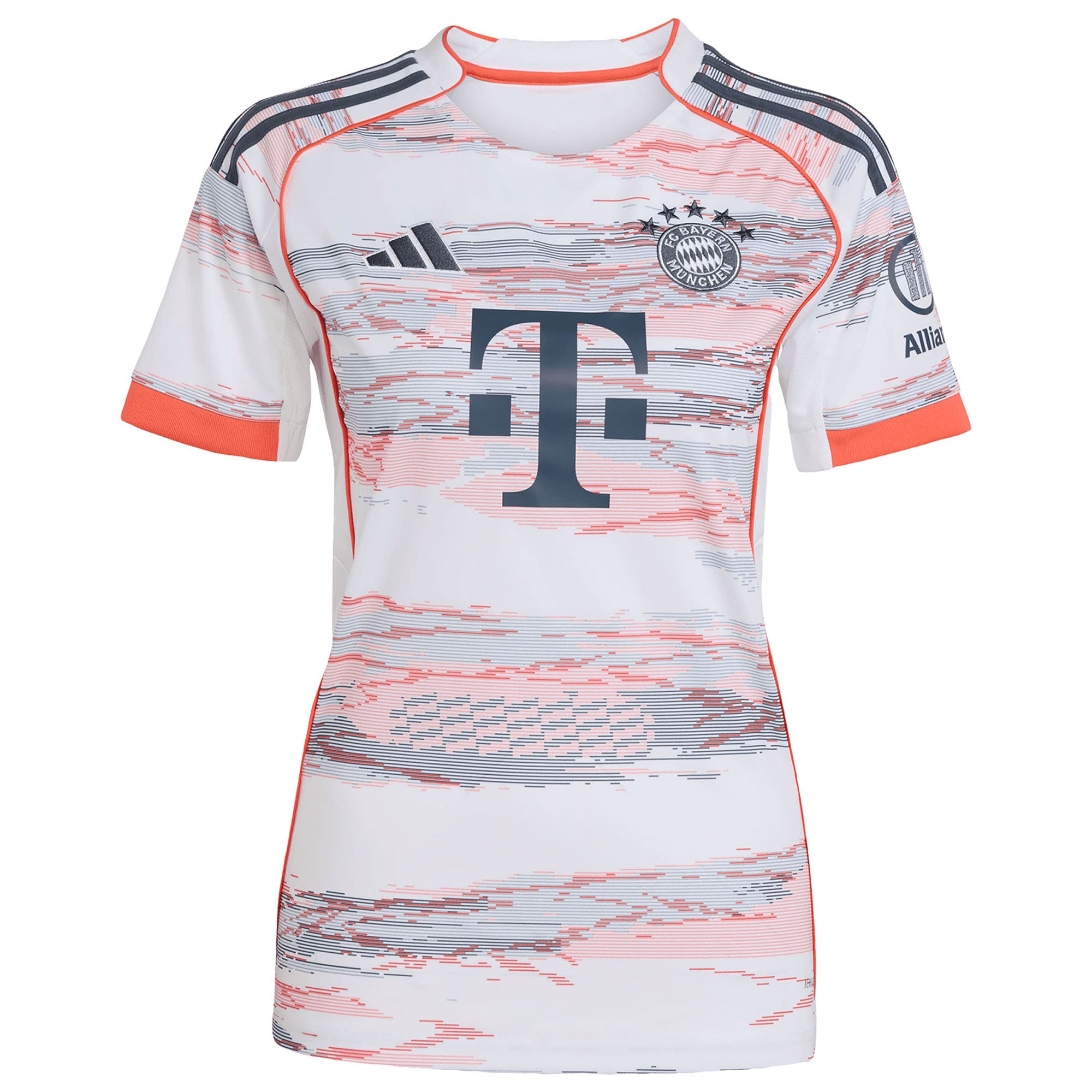 Bayern Munich Women's 2025/26 Away Replica Jersey - White - angle 4