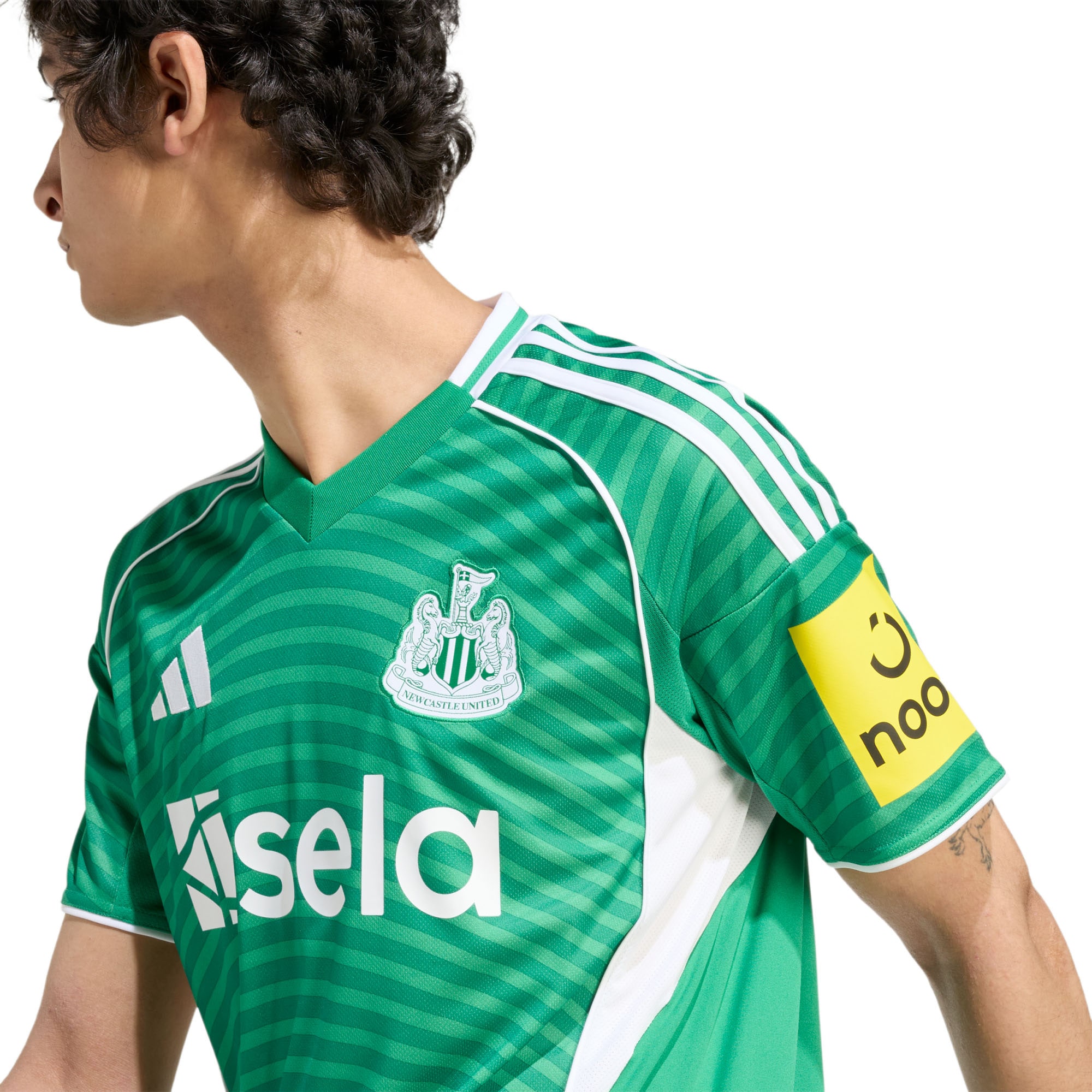 Newcastle United 2025/26 Away Replica Jersey - Green - angle 10