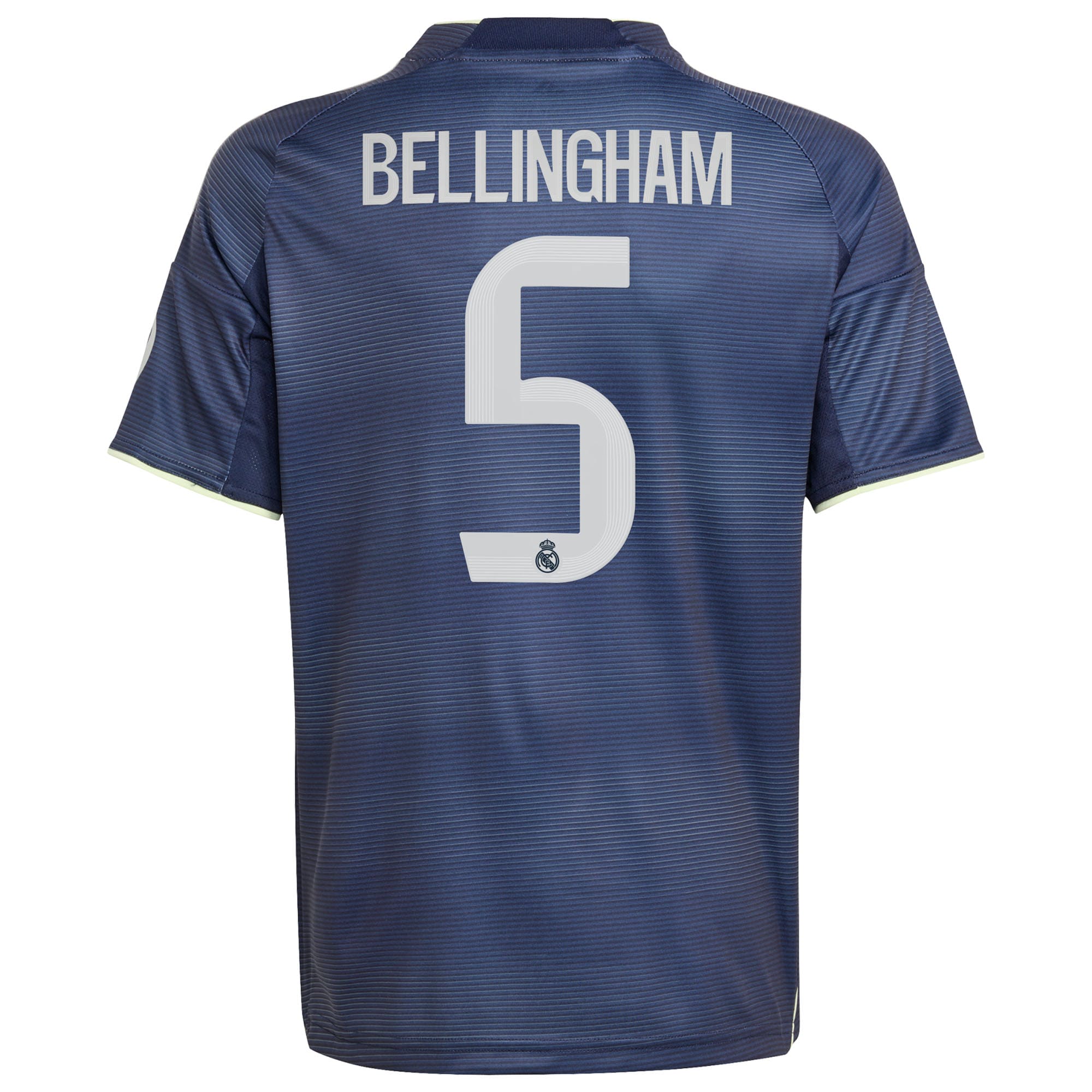 Jude Bellingham #5 Real Madrid Youth 2025/26 Away Replica Player Jersey - Blue - angle 5
