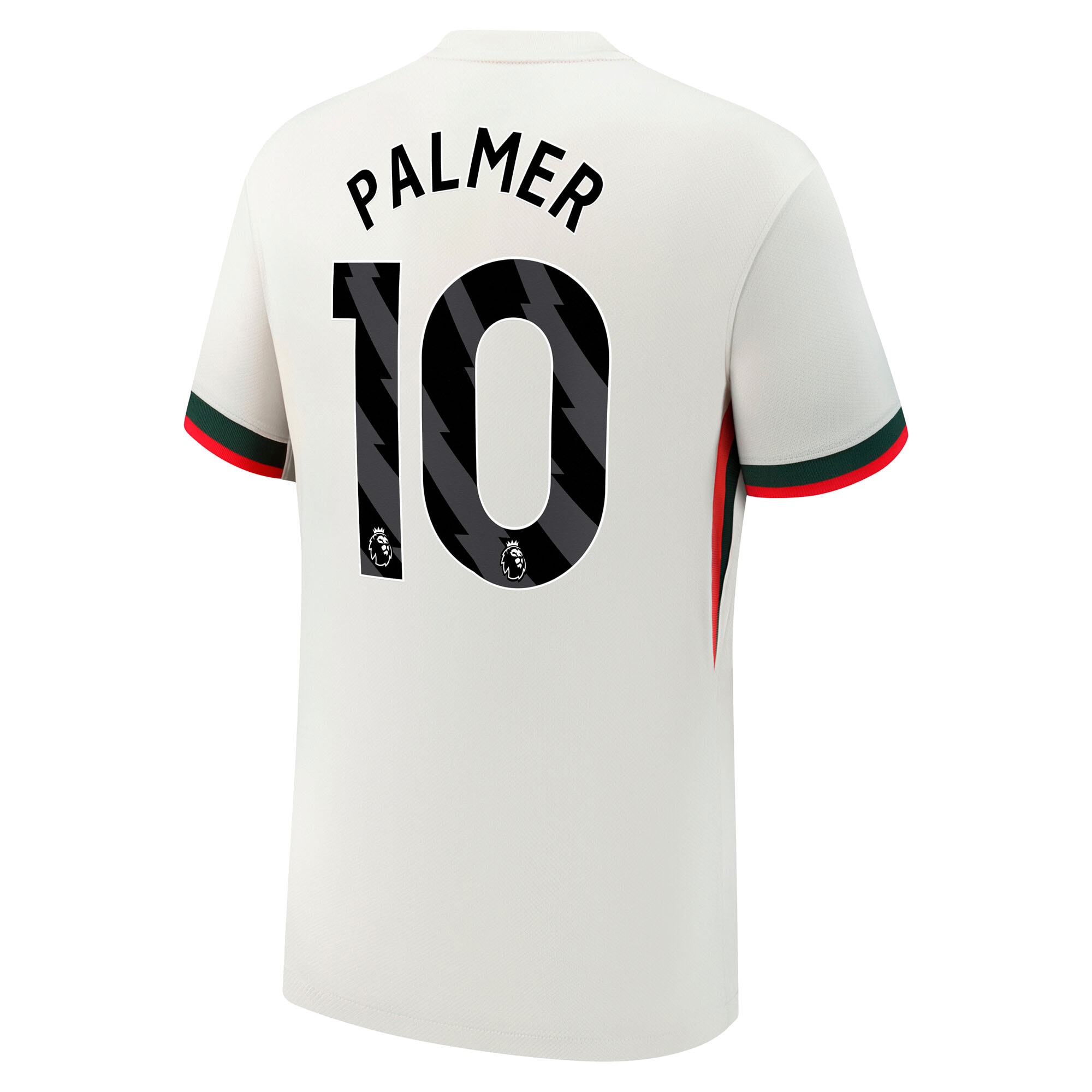 Cole Palmer Chelsea 2025/26 Away Replica Player Jersey - Cream - angle 5