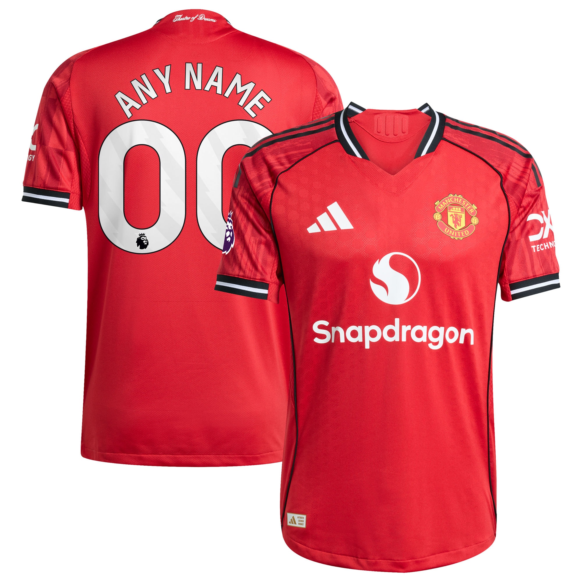 Manchester United Home Soccer Jersey 2025/26 - Red | FanWearStyle