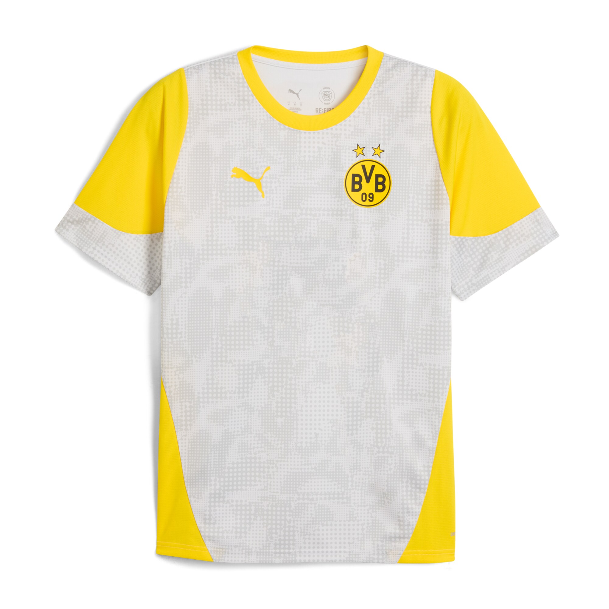 Borussia Dortmund 2025/26 dryCell Training Jersey - Gray - angle 4