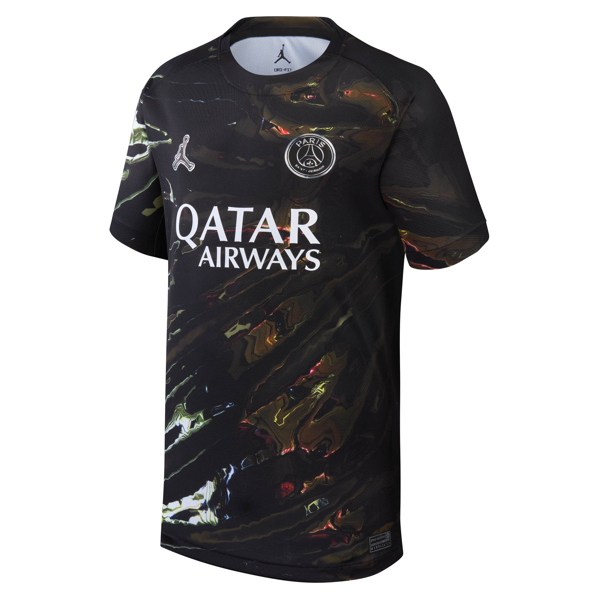 Paris Saint-Germain Youth 2025/26 Fifth Stadium Replica Jersey - Black - angle 2