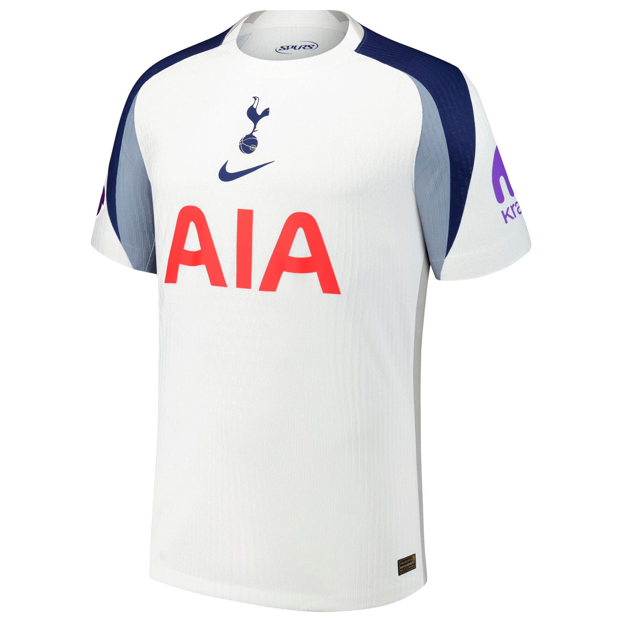 Richarlison Tottenham Hotspur 2025/26 Home Player Jersey - White - angle 4