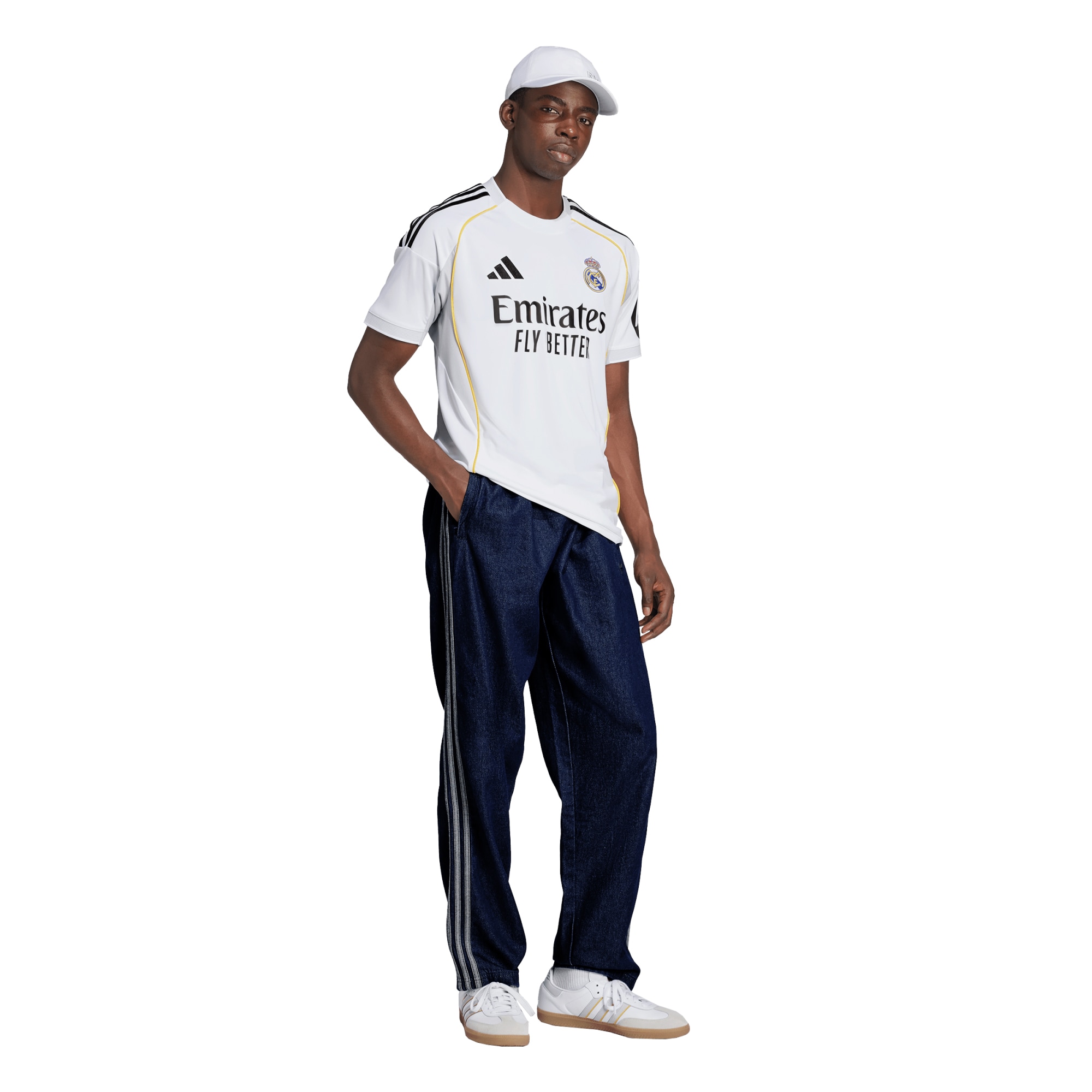 Real Madrid 2025/26 Home Replica Jersey - White - angle 5