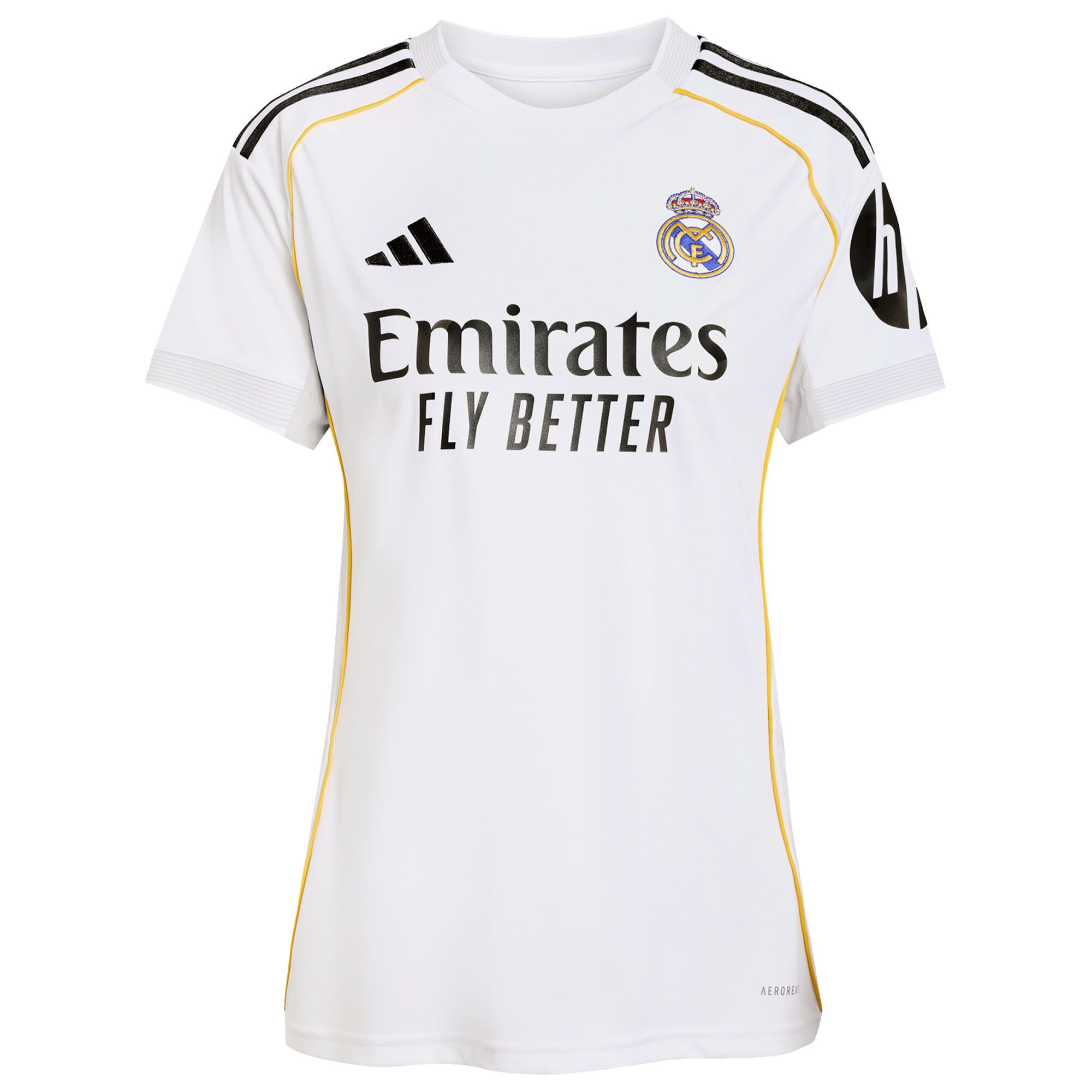 Jude Bellingham #5 Real Madrid Women's 2025/26 Home Replica Jersey - White - angle 4