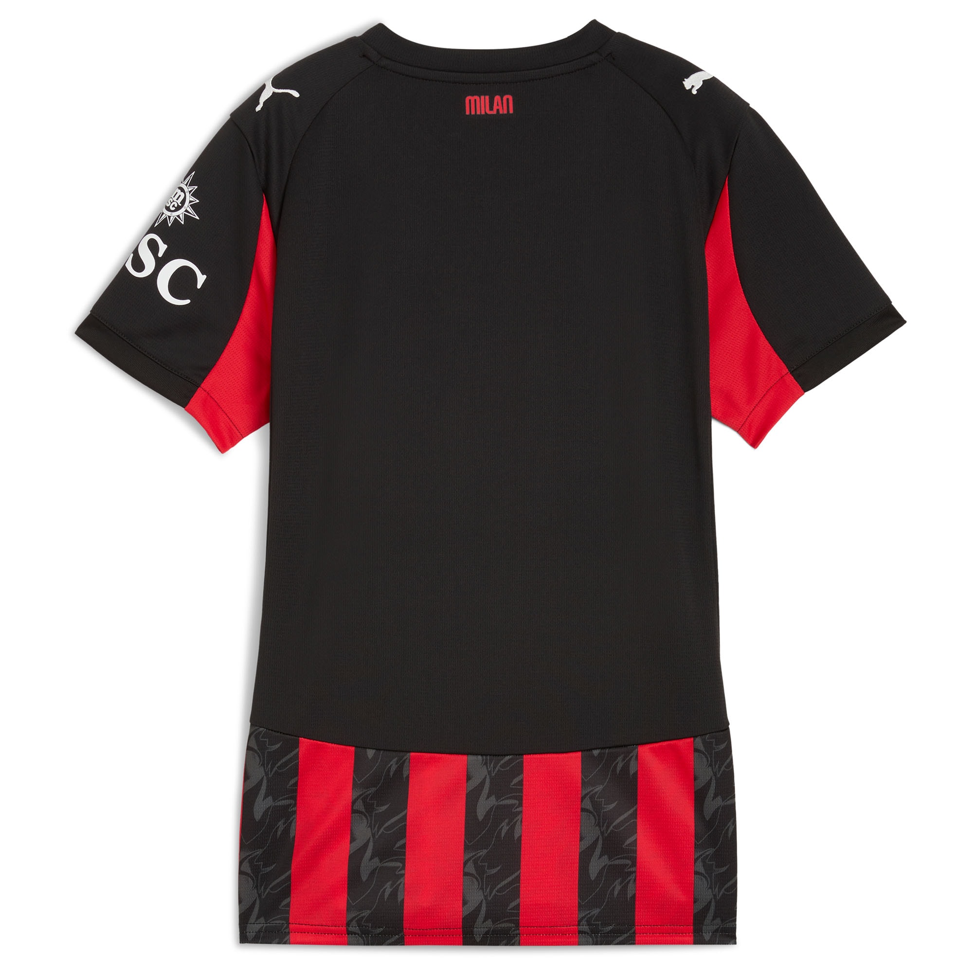 AC Milan Women's 2025/26 Home Replica Jersey - Red - angle 12