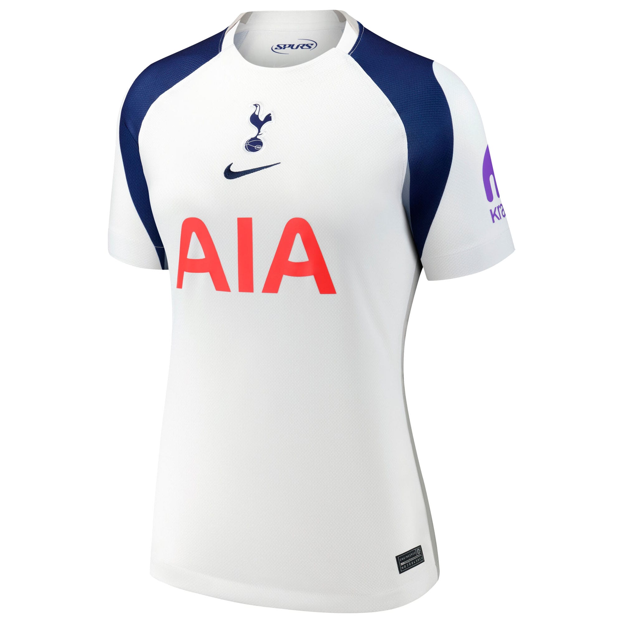Richarlison Tottenham Hotspur Women's 2025/26 Home Replica Player Jersey - White - angle 4