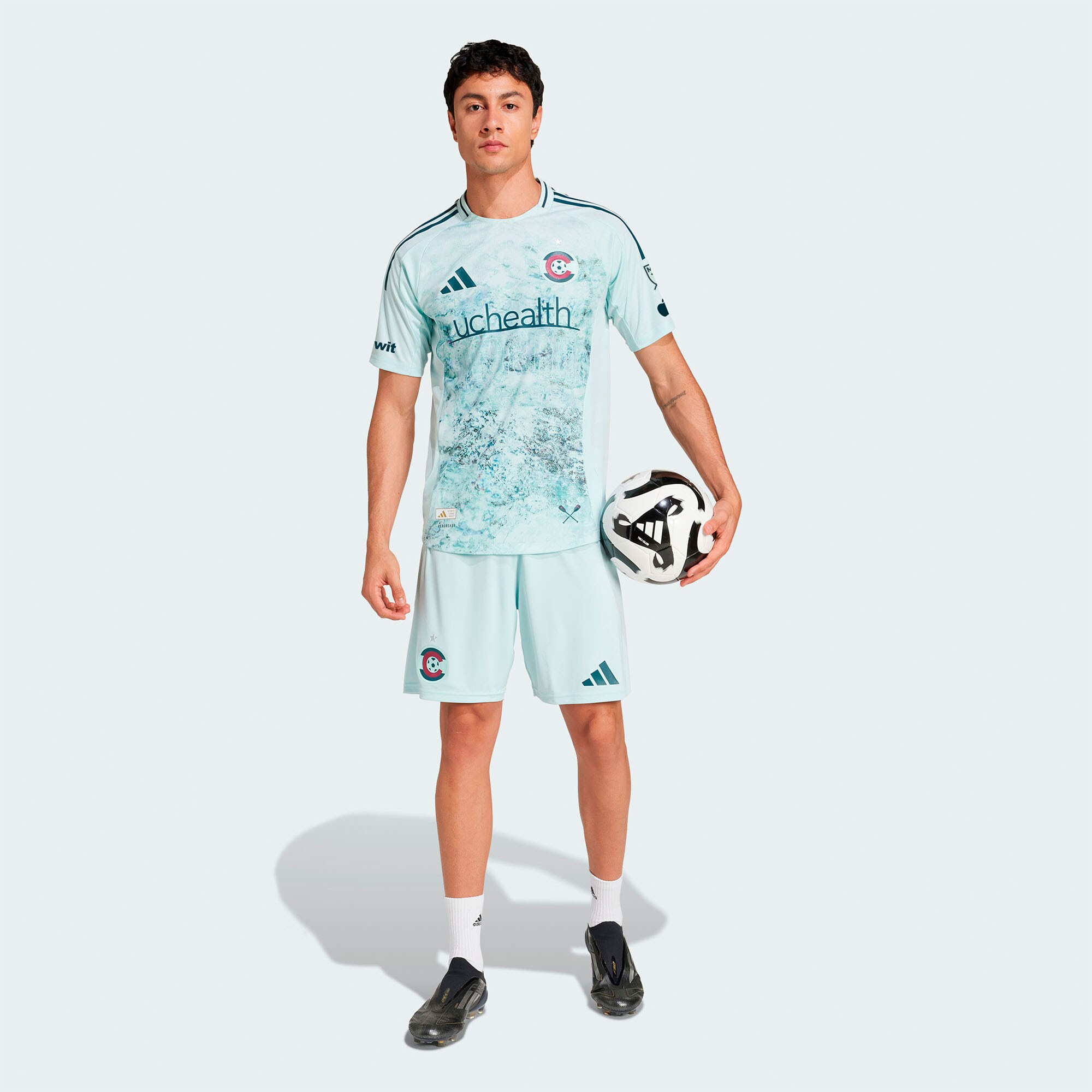 Colorado Rapids 2025/26 On-Field Headwaters Jersey - Green - angle 5