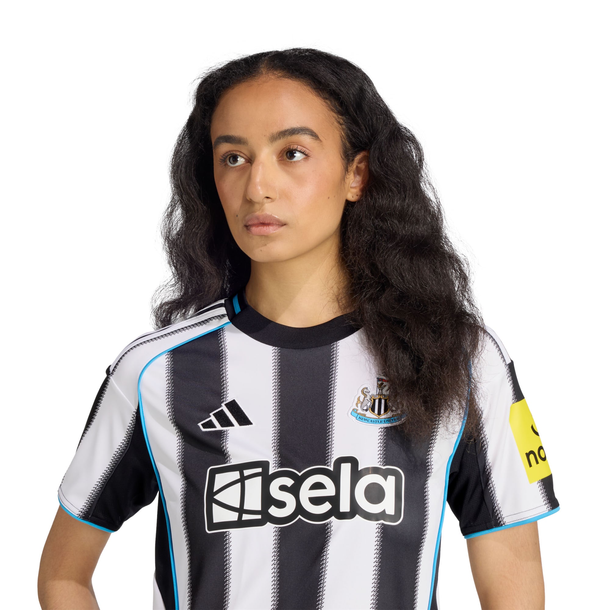 Newcastle United Women's 2025/26 Replica Jersey - Black - angle 6