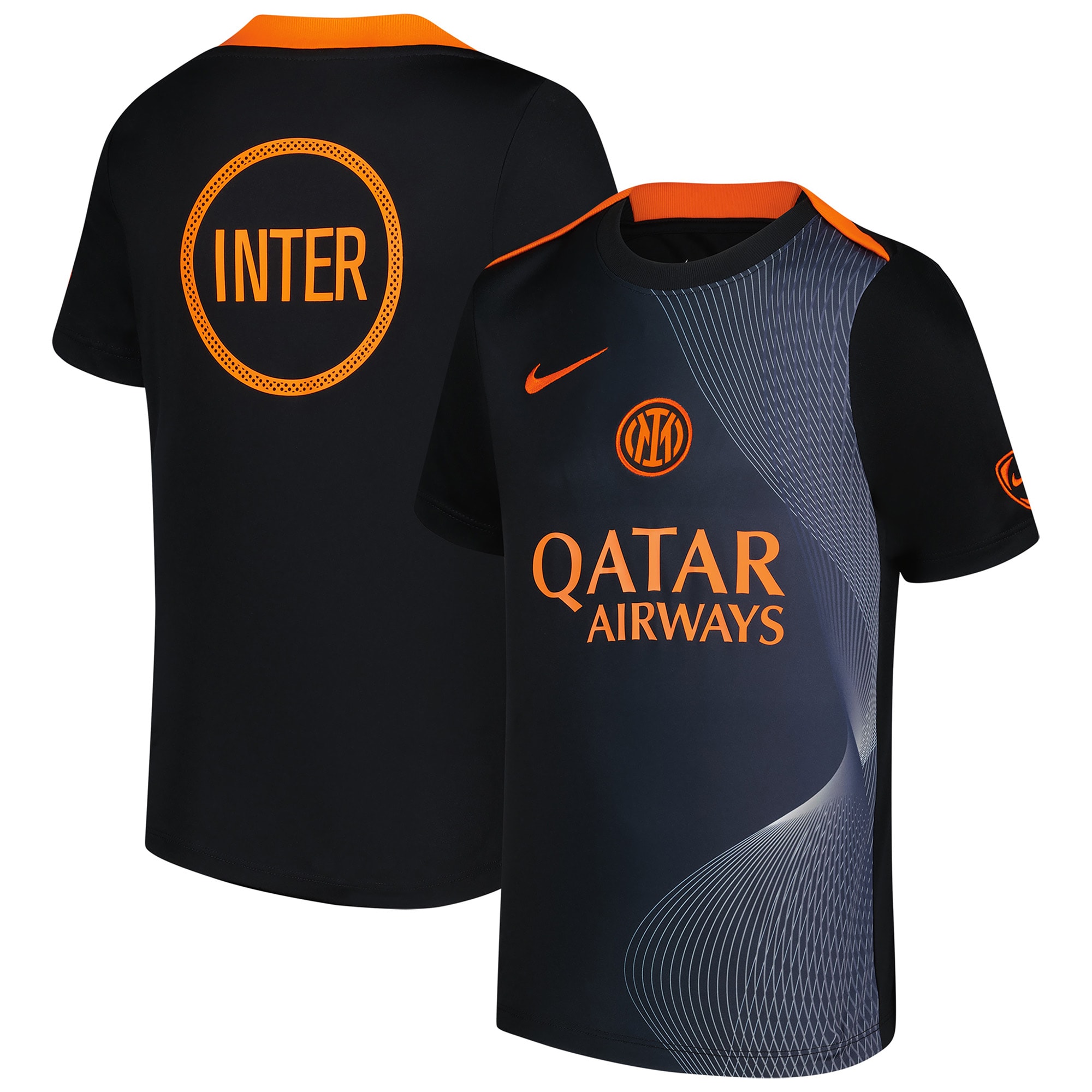 Inter Milan Third Soccer Top 2025/26 - Black | FanWearStyle