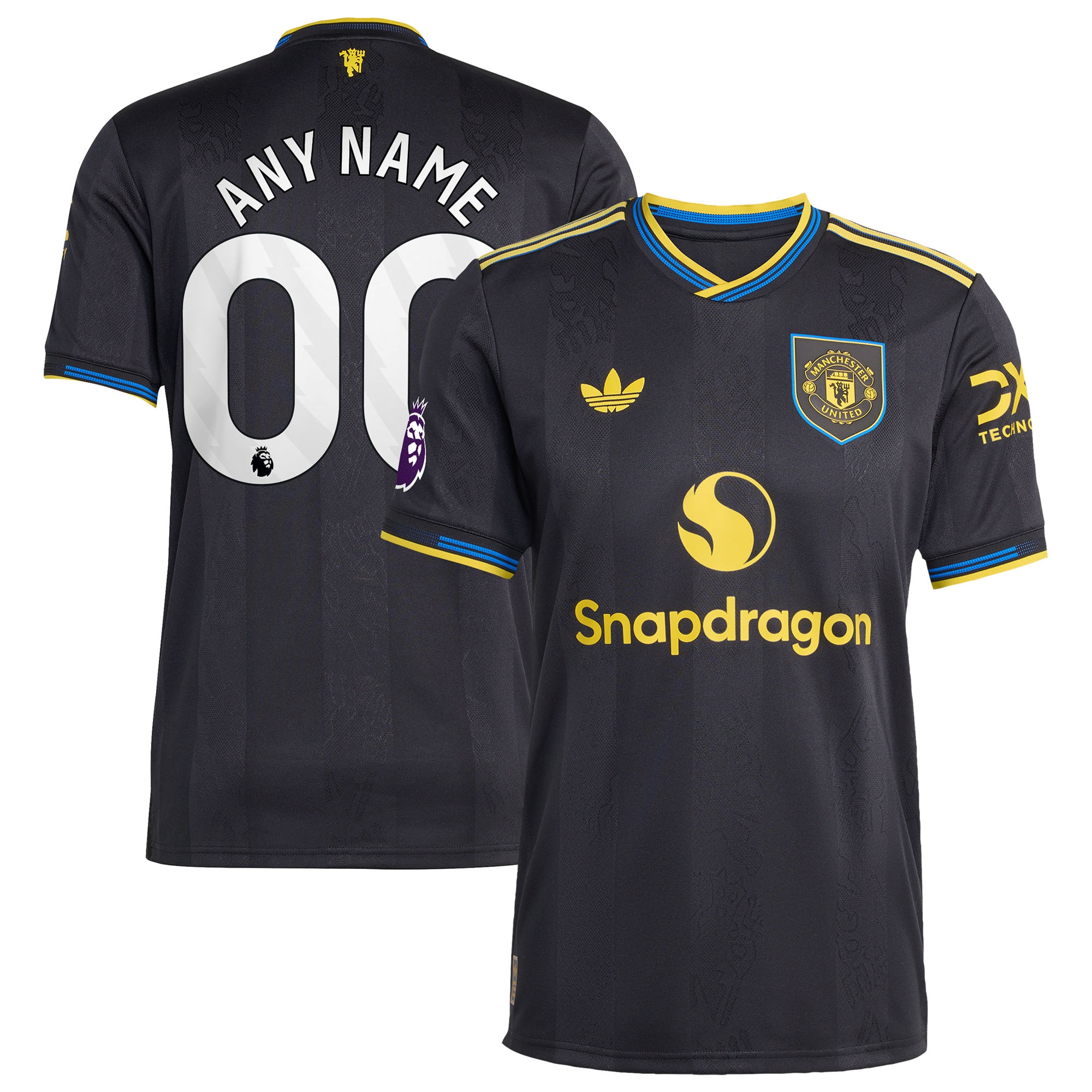 Manchester United Third Soccer Jersey 2025/26 - Black | FanWearStyle