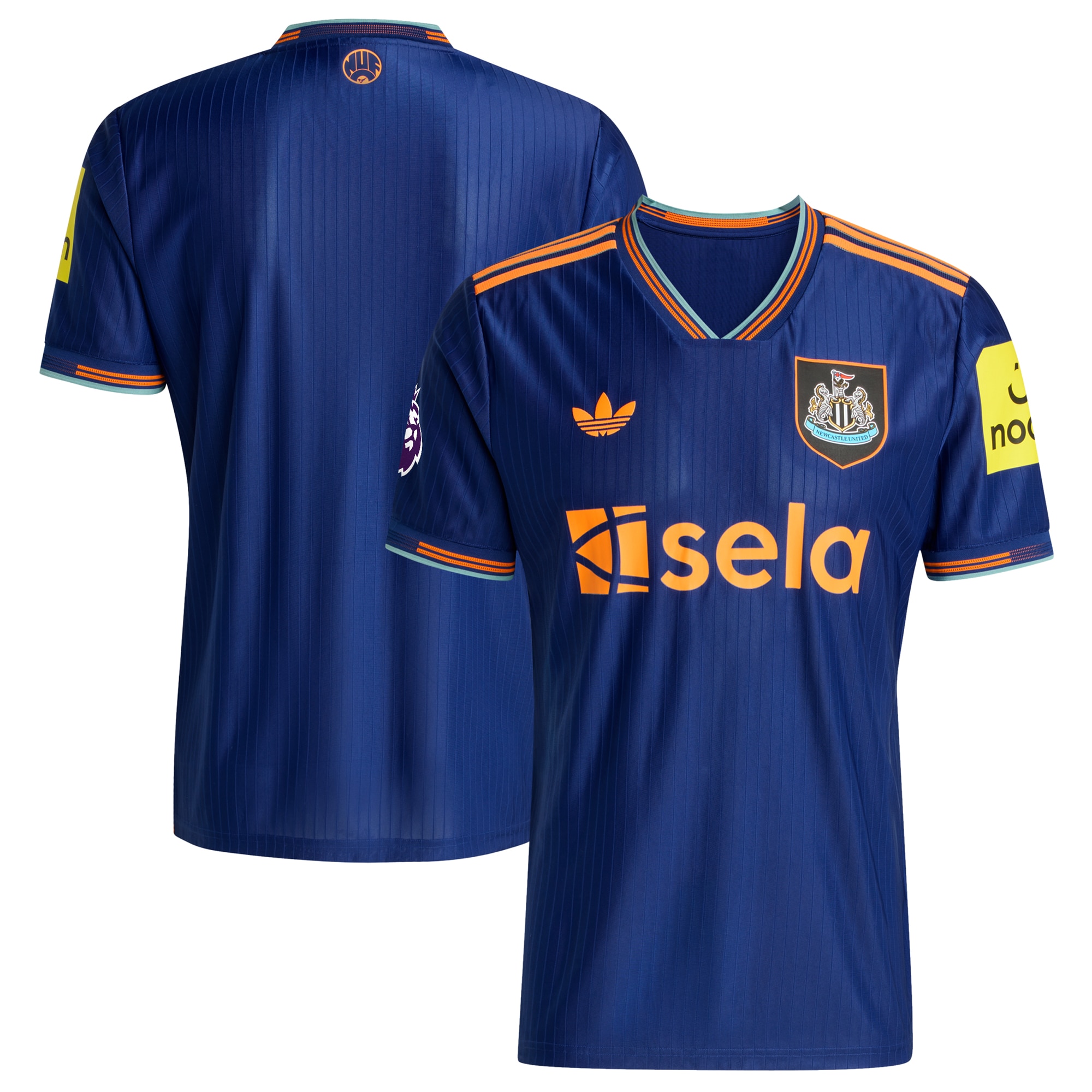 Women's Newcastle United 2025/26 Third Authentic Jersey with Patch - Blue | FanWearStyle