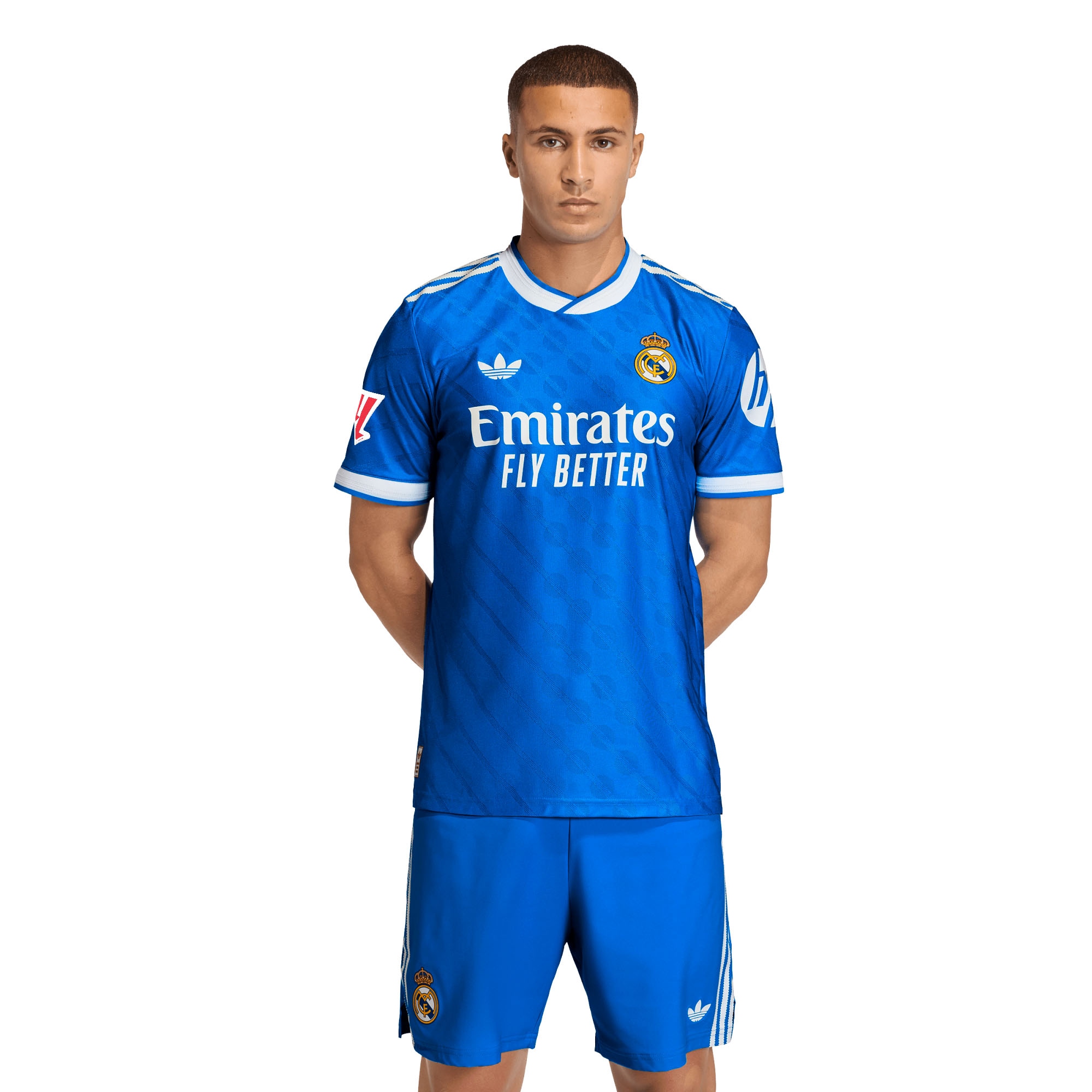 Real Madrid Third Soccer Jersey 2025/26 - Blue | FanWearStyle