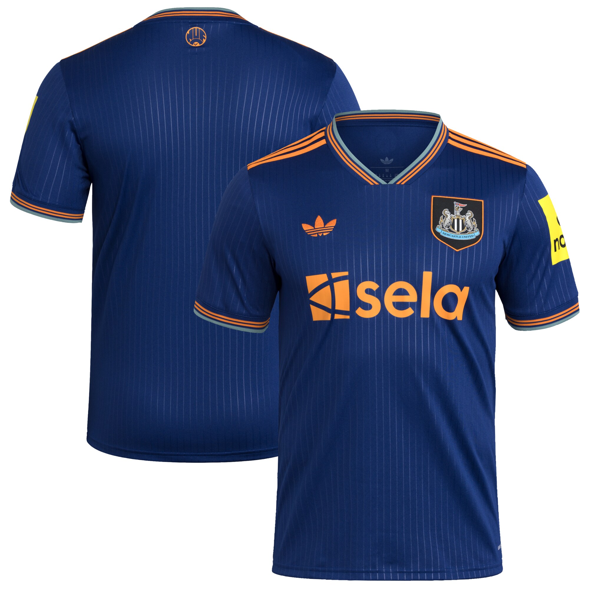 Newcastle United 2025/26 Third Replica Jersey - Blue - angle 2